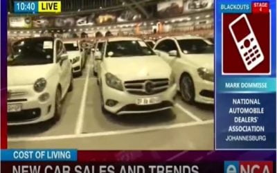 MARK DOMMISSE INTERVIEW ON ENCA’S #NEWSLINK; FOCUS ON NEW CAR SALES AND TRENDS