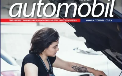 The August 2023 issue of Automobil